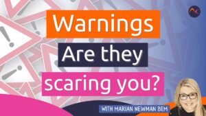 advertencias sobre las uñas