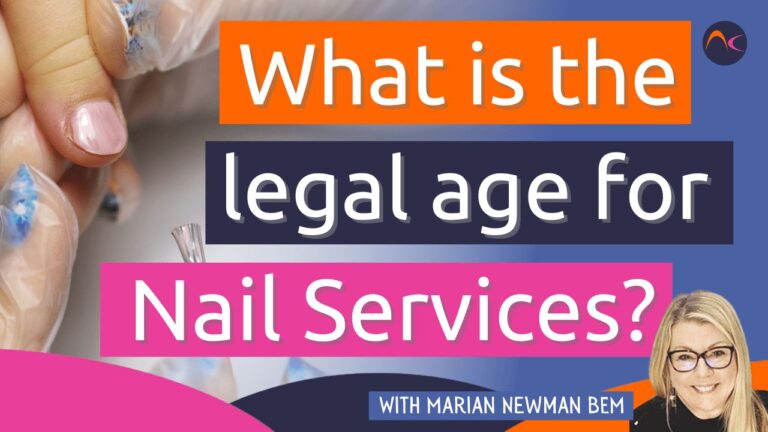 Legal age for nails - minors