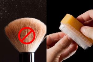 fluff vs synthetic brush