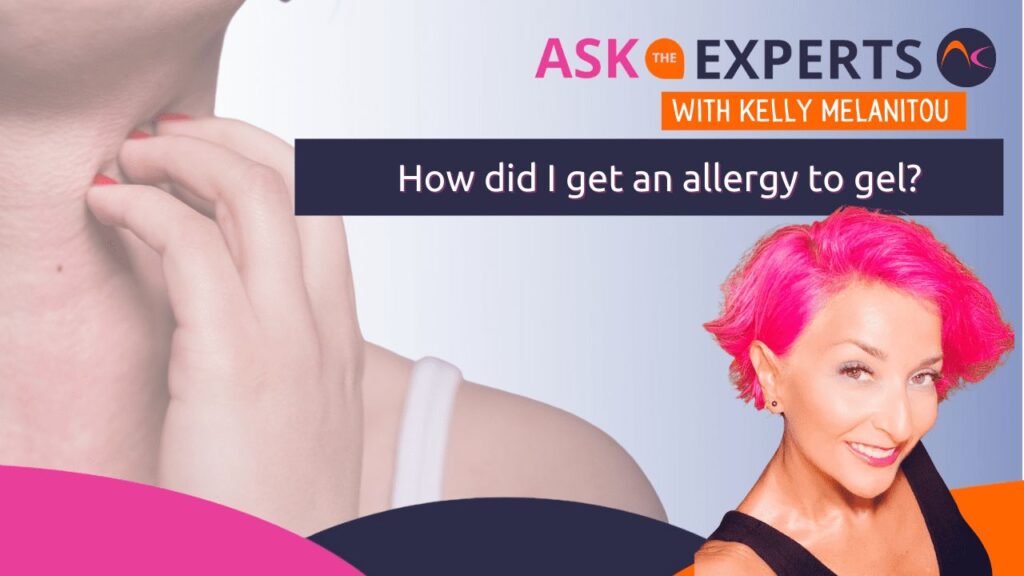 Como eu adquiri uma alergia a gel? miniatura do blog