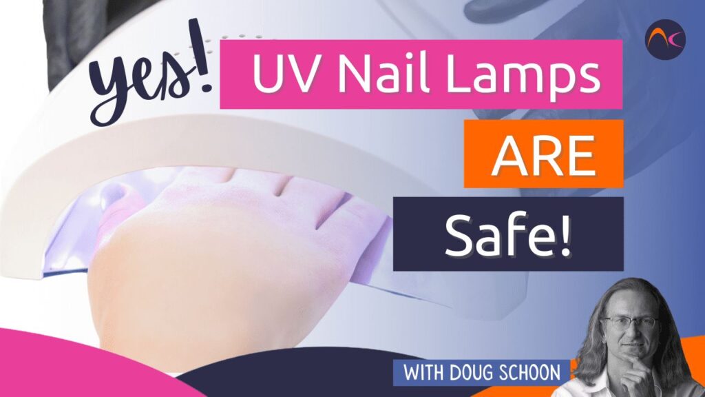 UV nail lamps are safe