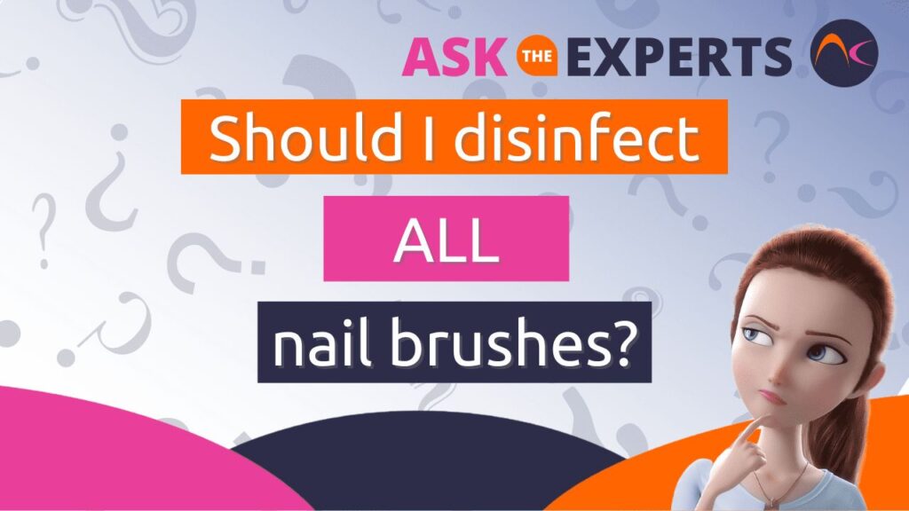 should i disinfect all nail brushes?