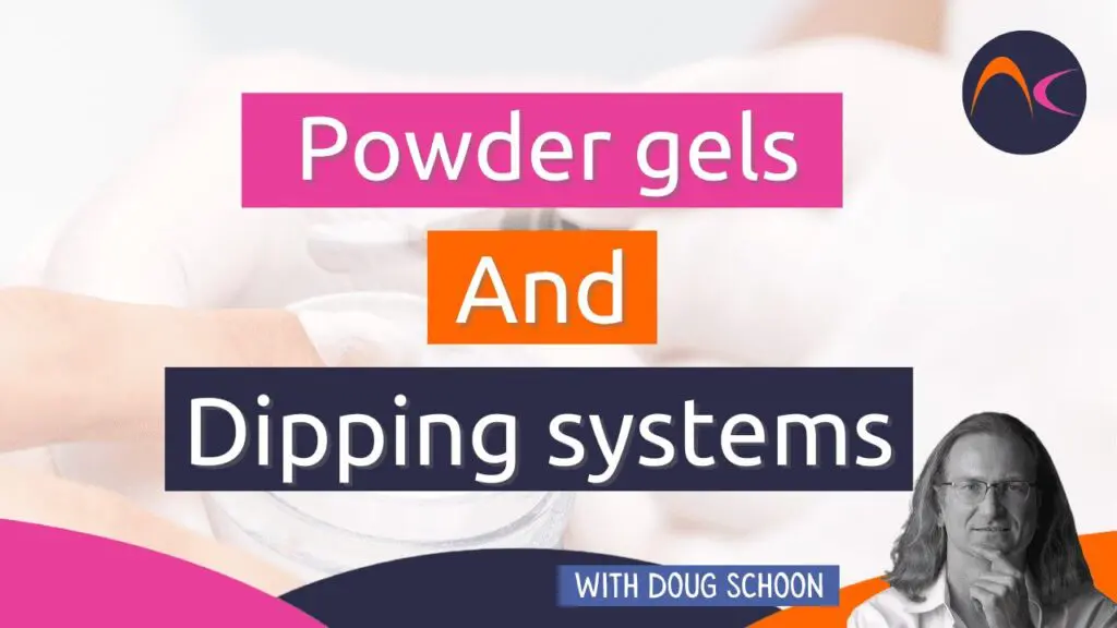powder gels and dipping systems