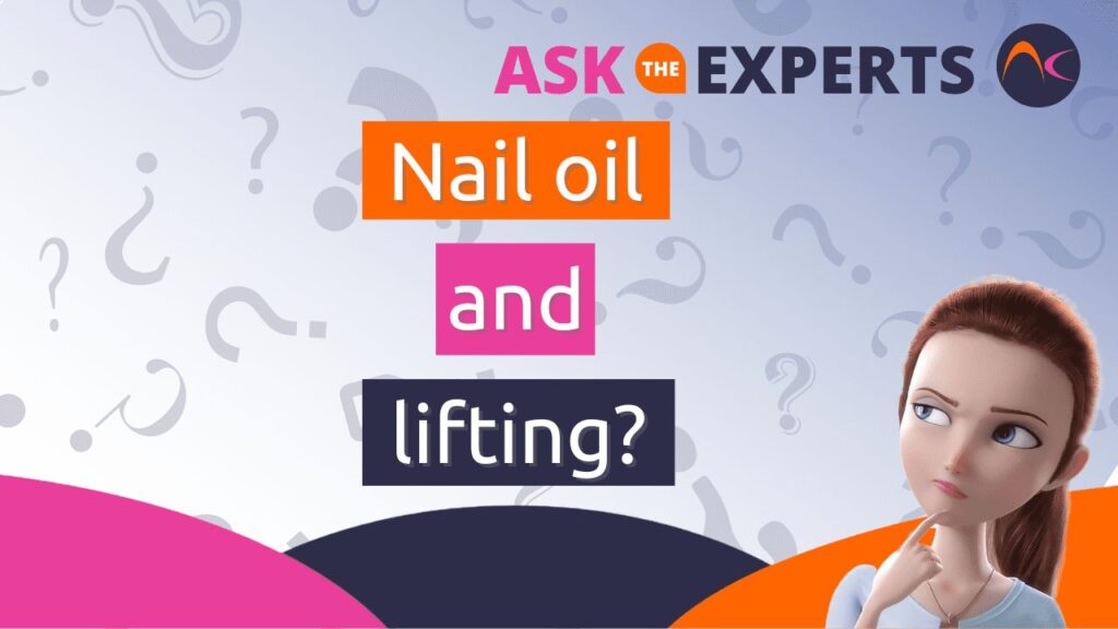 Óleo para unhas e lifting?