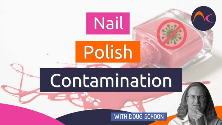 Nail polish contamination