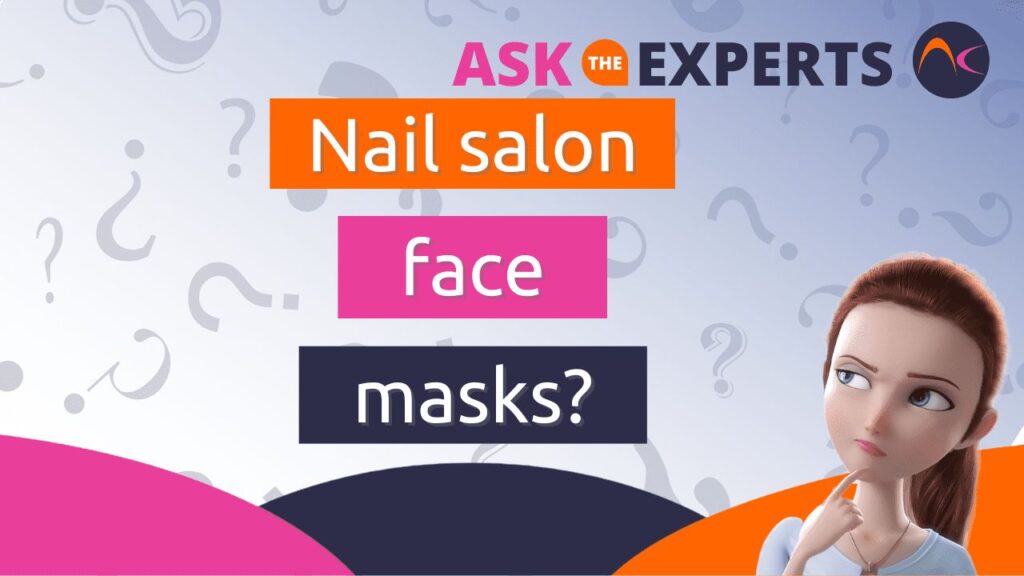 Nail salon face masks for dust and general protection