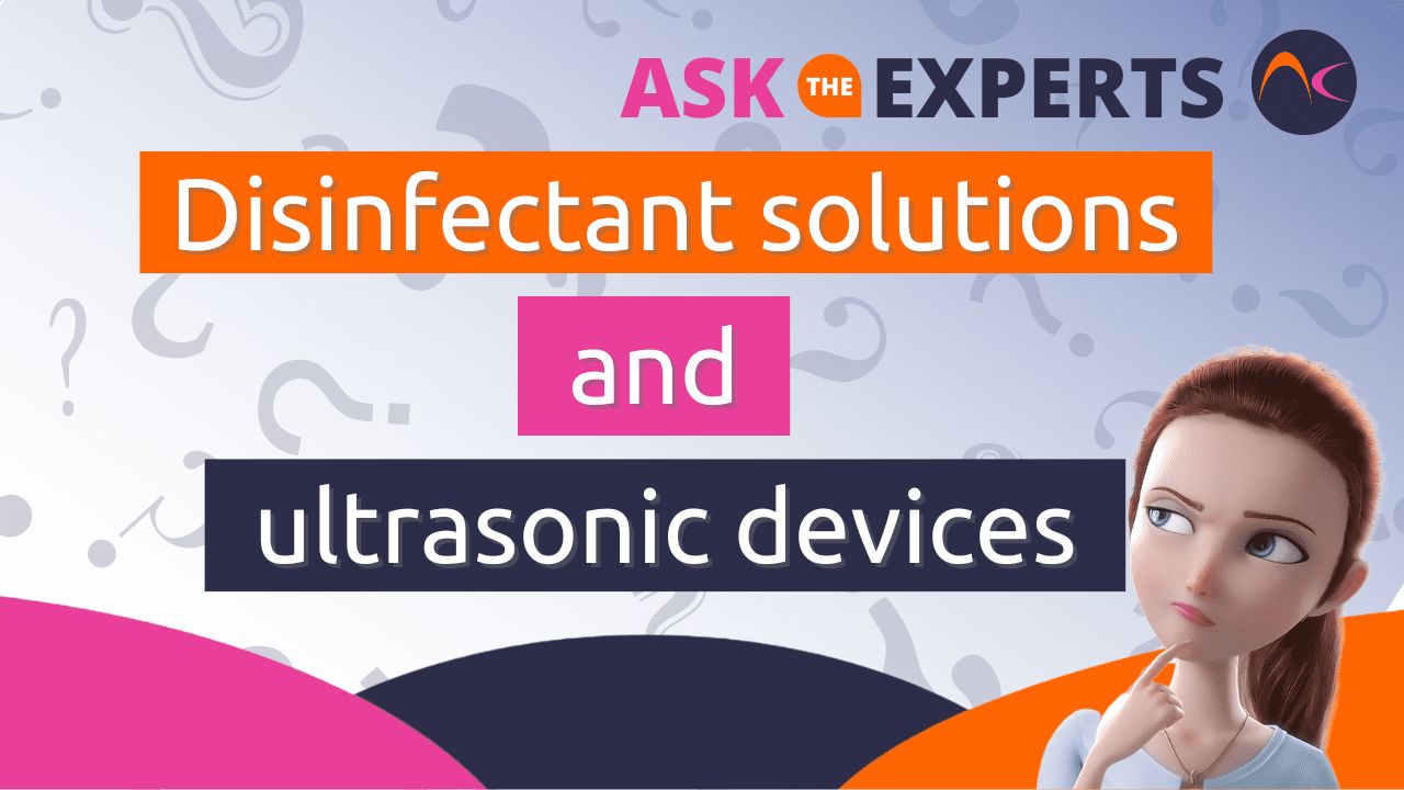 Disinfectant solutions and ultrasonic devices NailKnowledge