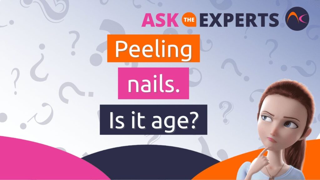 Peeling nails. Is it age?