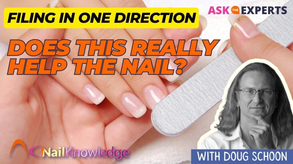 Nail Filing in one direction