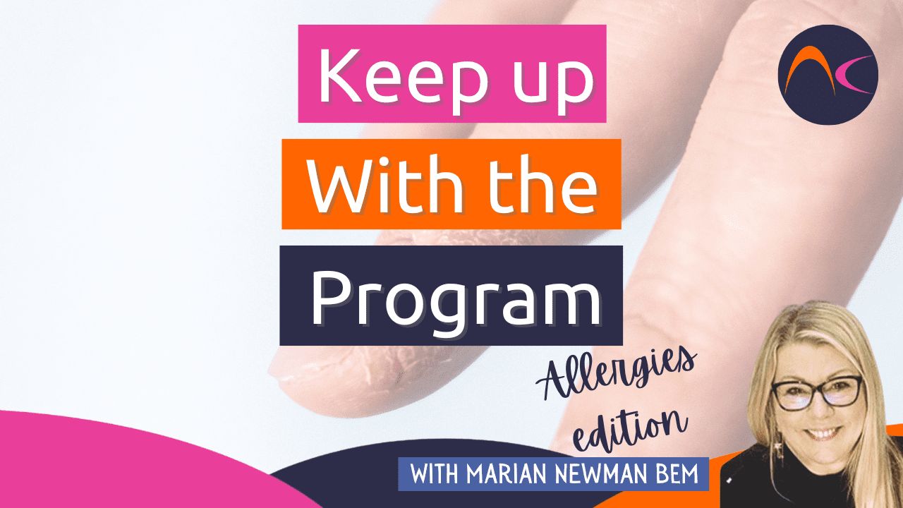 theo kịp chương trình phiên bản dị ứng