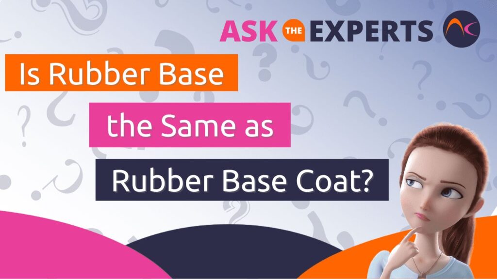 Is rubber peel base the same as rubber base coat