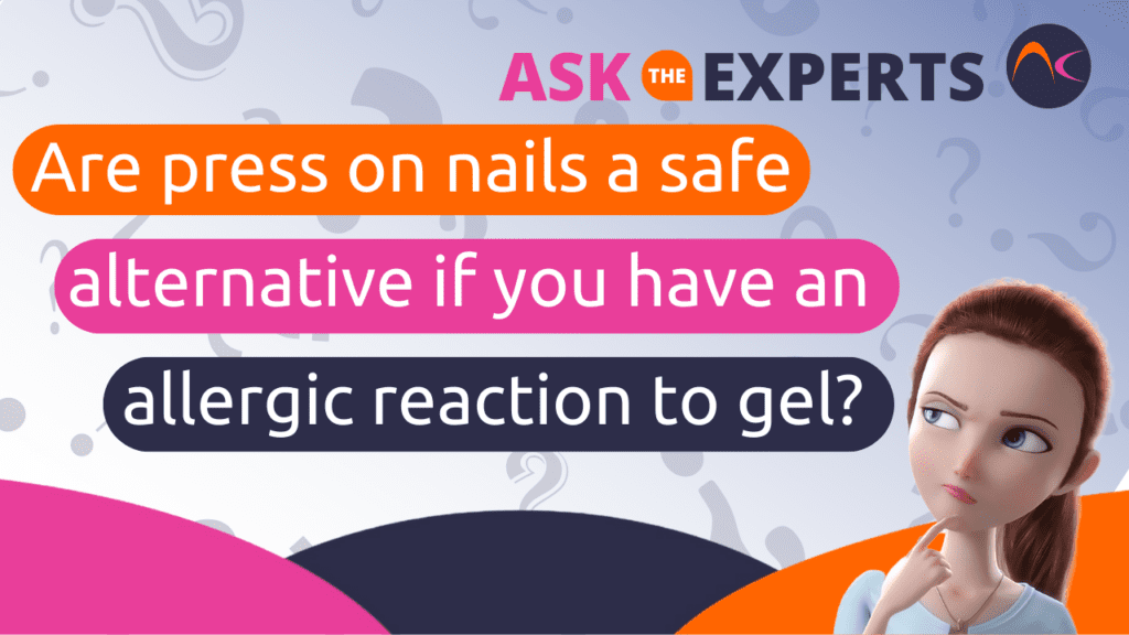 allergic reaction to gel press on nails