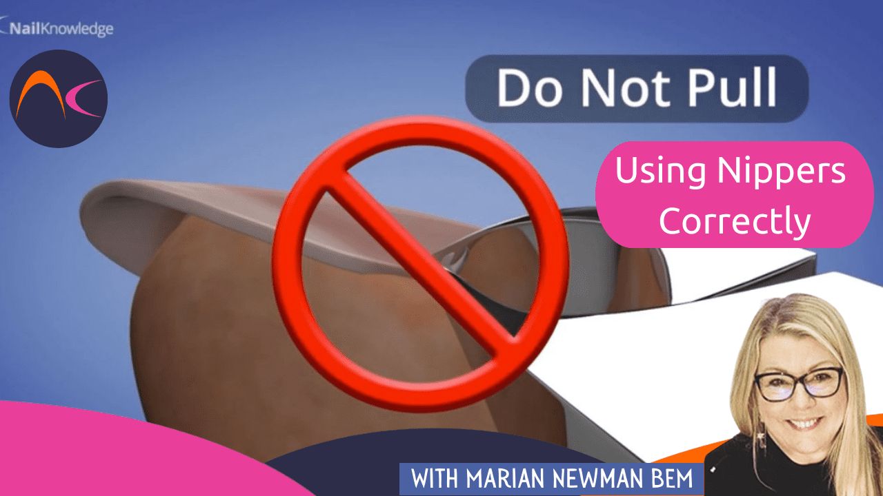 Uso correcto de los alicates de uñas