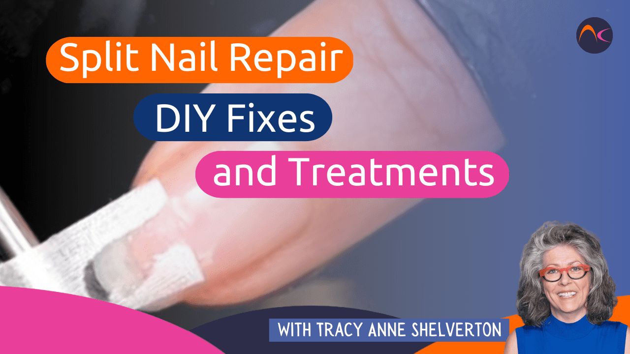 How to Fix a Broken Nail With A Tea Bag! | natural nail repair - YouTube