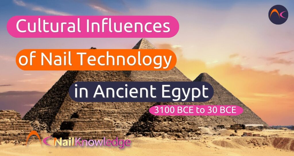 Influências culturais da tecnologia de unhas no Egito Antigo: