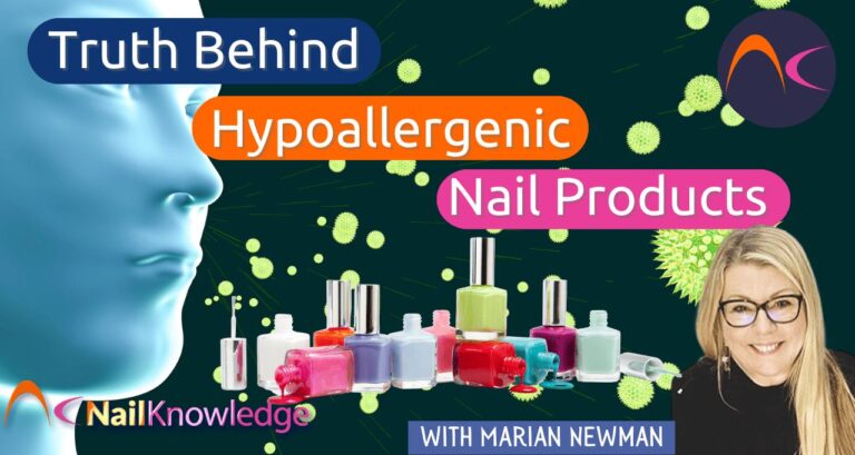 Hypoallergenic in the nail industry