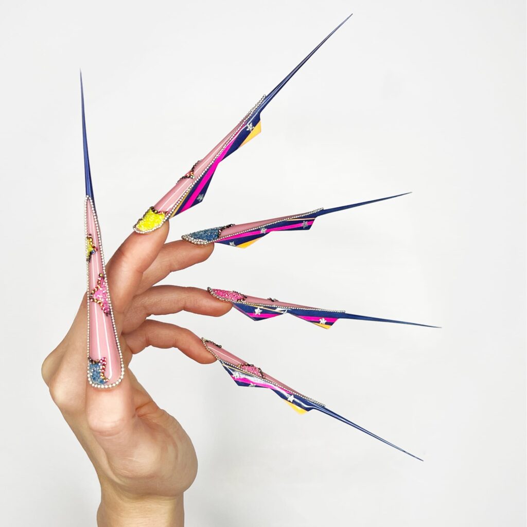 Art of nails - nail competition winner Gosha WSLczak
