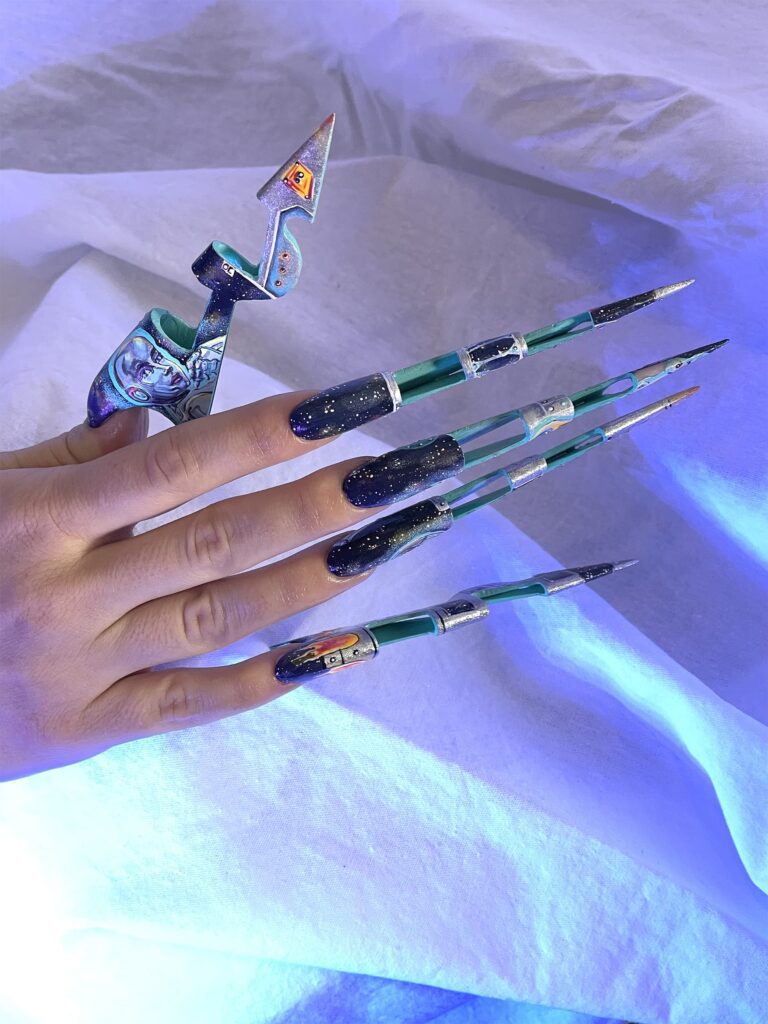 Art of nails - nail competition winner Jaqueline McClement
