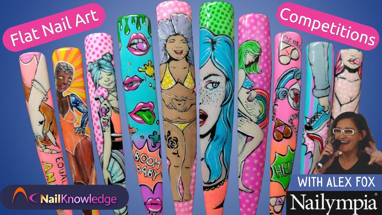 Cuộc thi vẽ móng tay phẳng