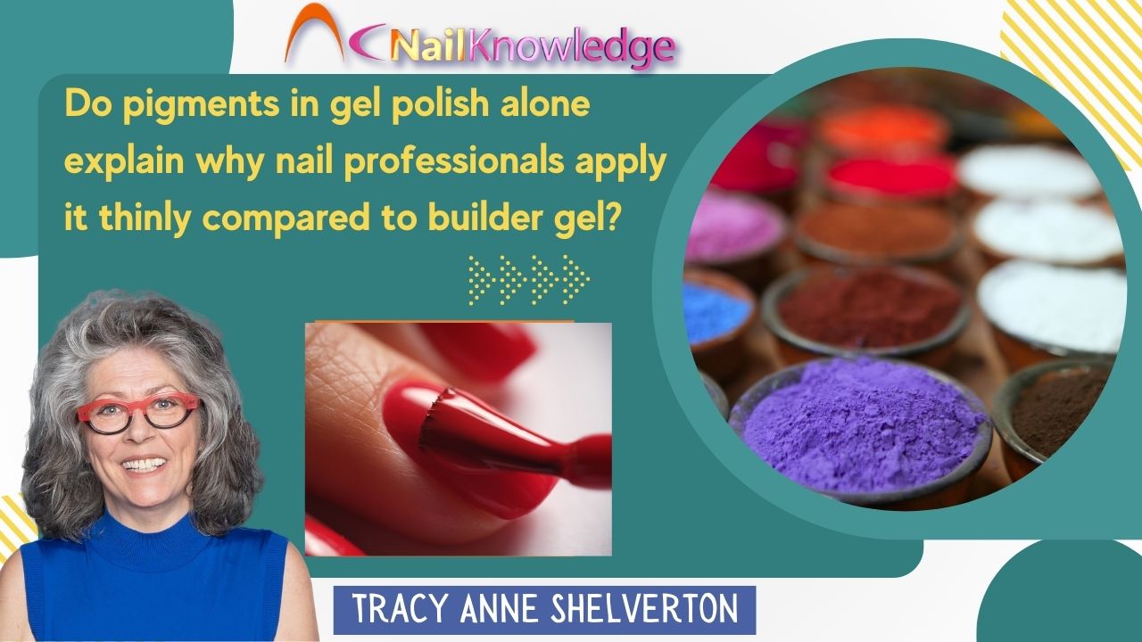 Pigments in Gel Polish and Builder Gel