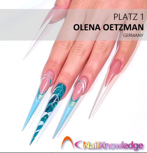 Stiletto Nail Art - Olena Oetzman Nail Artist