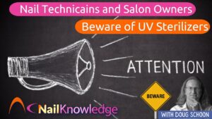 Esterilizador UV para salón de manicura