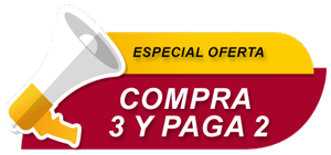 Compre dos y llévese uno gratis