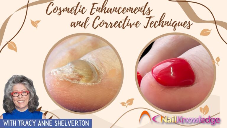 Cosmetic nail plate enhacements and corrective techniques