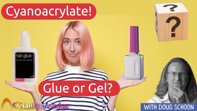 Cyanoacrylate Dual Role as Glue and Gel in Nail Products