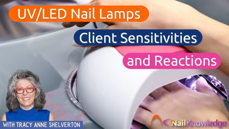 UVLED Nail Lamps Understanding Client Sensitivities and Reactions