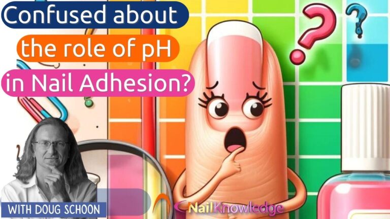 O papel do pH na adesão das unhas