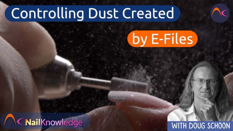 Controlling Nail Dust Created by E-Files