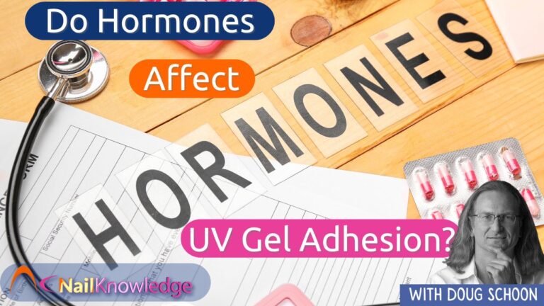 ¿Afectan las hormonas a la adherencia del gel UV?