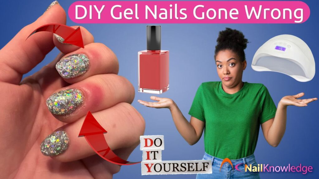 DIY Gel Nails Gone Wrong