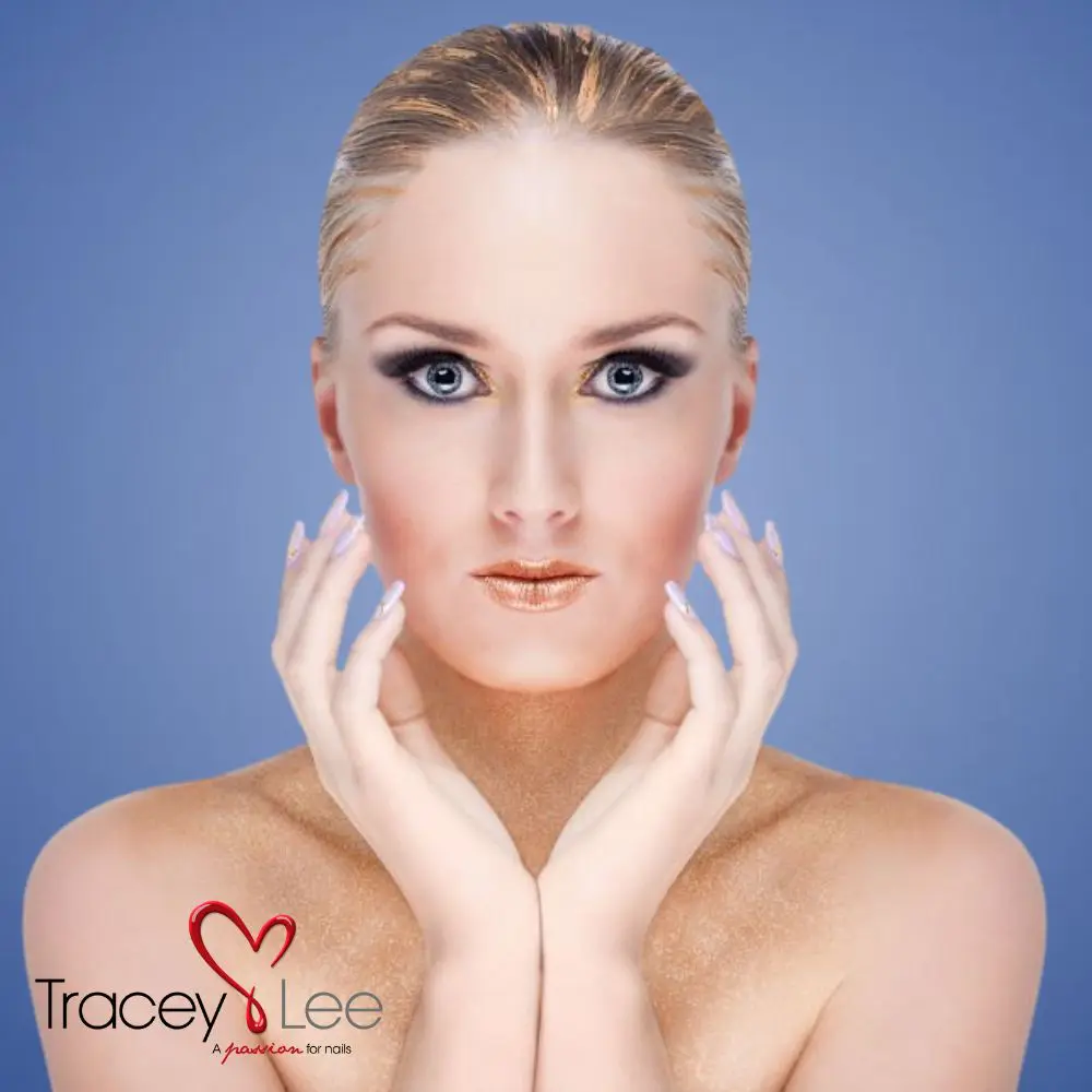 Dusty Lavender Nails By Tracey Lee