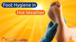 foot hygiene in hot weather
