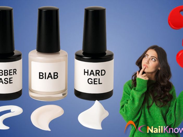 Understanding the Real Difference Between Rubber Base, Builder in a Bottle, and Hard Gel
