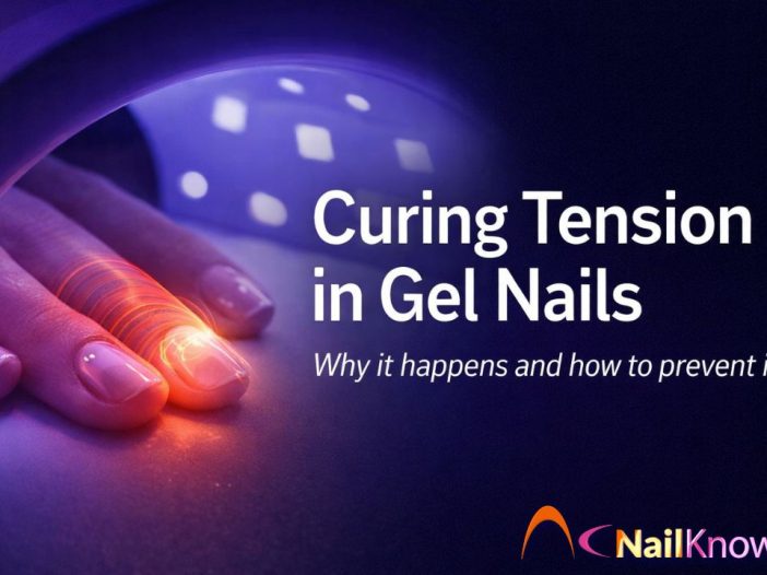 Curing Tension in Gel Nails