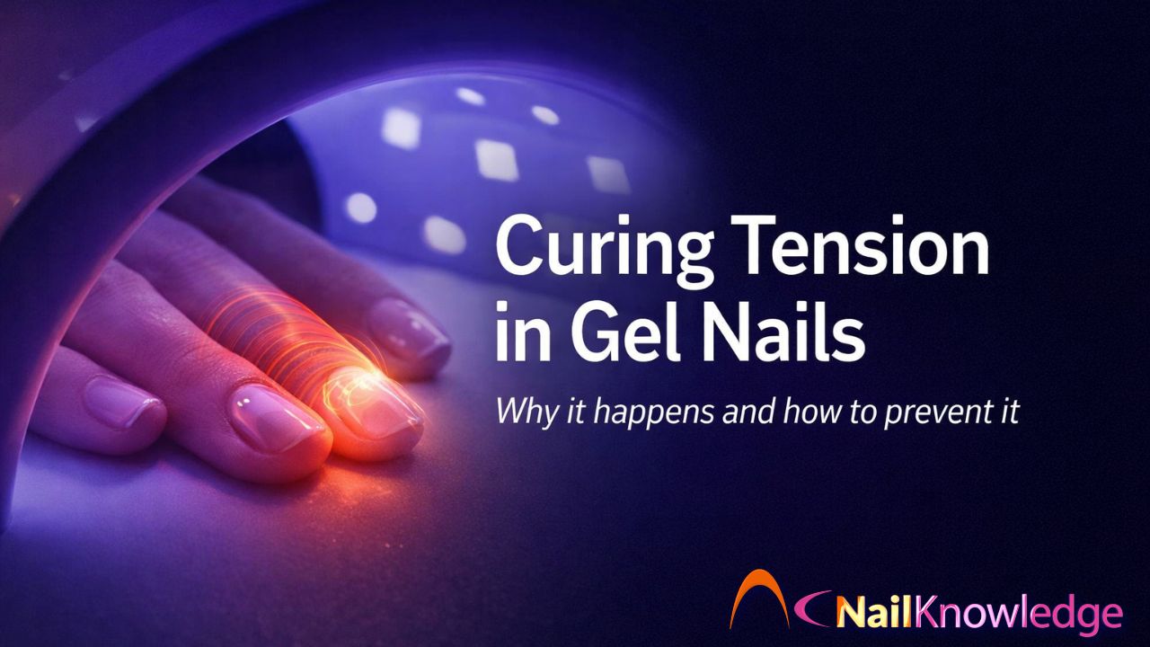 Excessive Curing Tension in Gel Nails