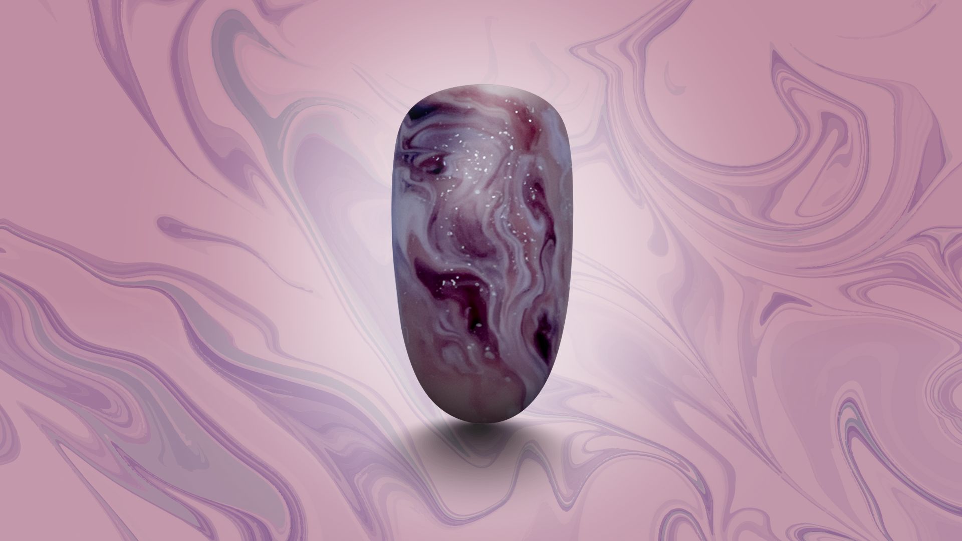 Chocolate Marble Nails: Cosy Gel Look to Know