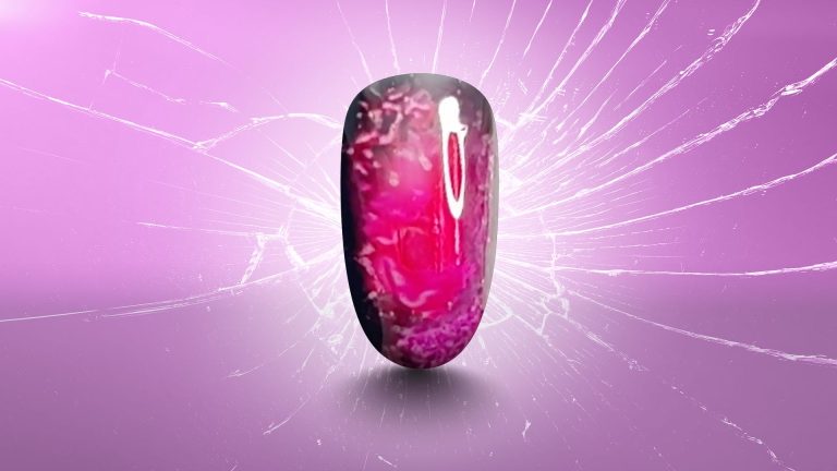 abstract gel nail designs