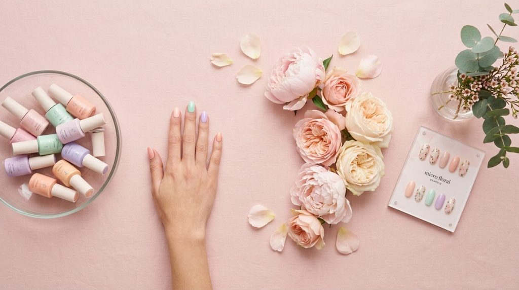 gel spring nail designs