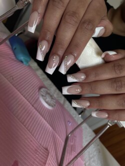 Christening nails