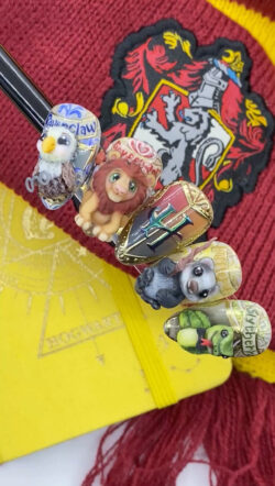 Harry Potter Houses 3D Characters Harry Potter Houses 3D Characters