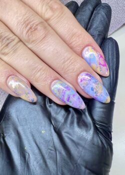 Marbled gel infil